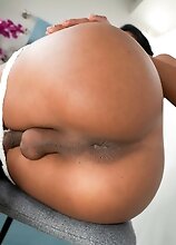 In this solo scene, tgirl superstar Lola Morena plays with her hard cock and shows off her awesome body with big boobs and a perfect round ass