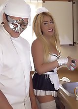 Little Tranny getting Ass Fucked VIOLENTLY